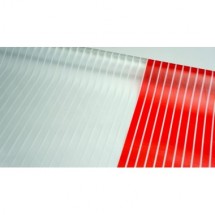 Пленка матовая корейская "полосы" 58см*10м (цвет красный), цена за рулон